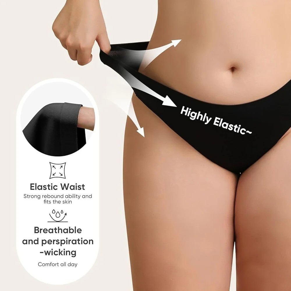 Anti-Camelet Panties, 1/3 Piece Gym Training Underwear