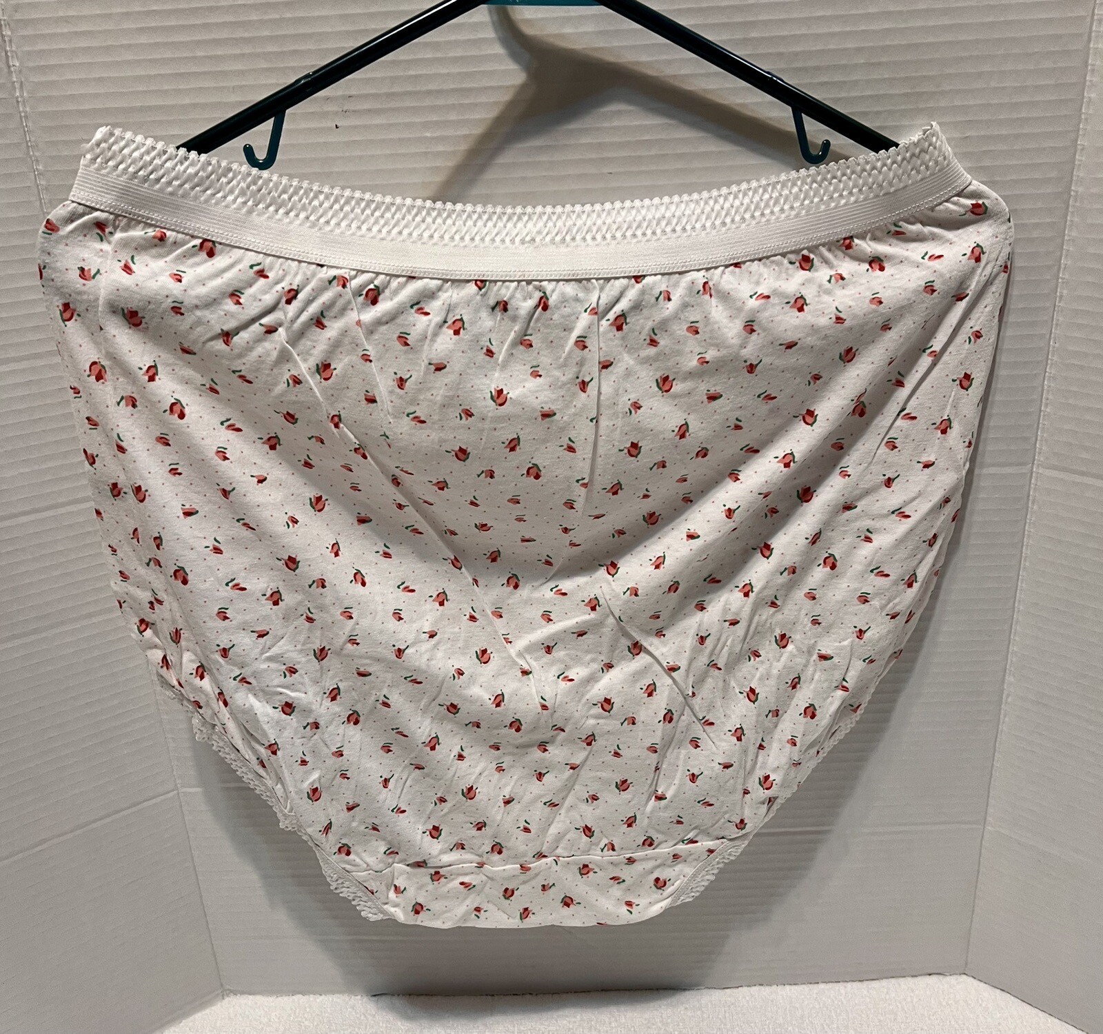 Women Full Coverage Panties Cotton Intimate Fashion By Teri Floral 6pair Size 13