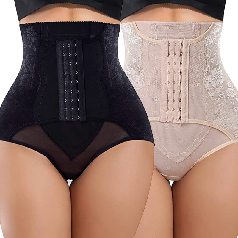 Fajas Colombianas High-Waist Shapewear Tummy Control Body Shaper Girdle Panties