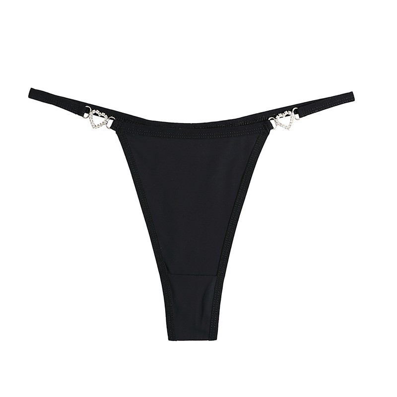 2 Pack Lot Sexy Womens Thongs Panties Bikinis Underwear High Cut Ladies Lingerie
