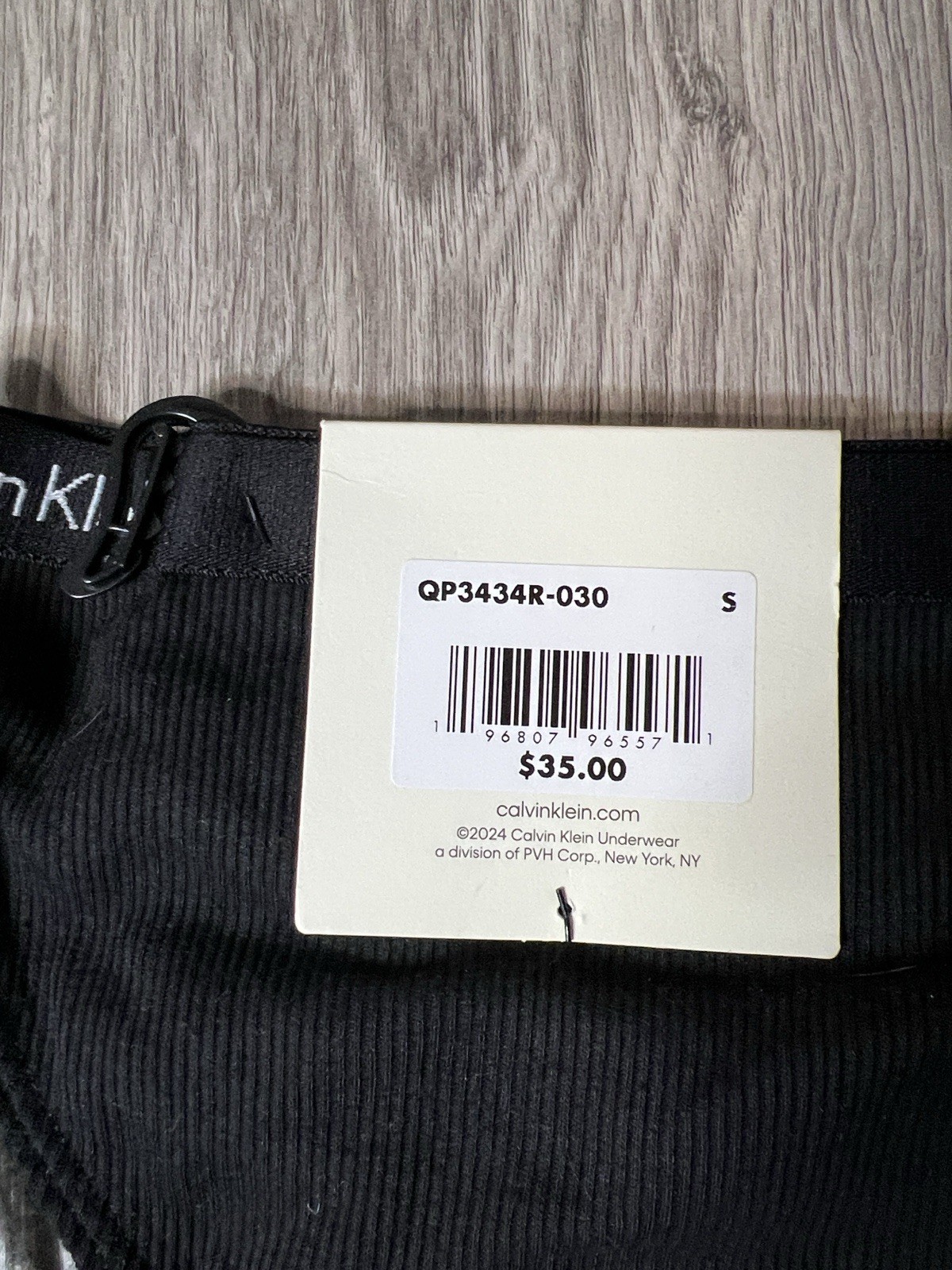 Calvin Klein Ribbed Stretch Bikini Panties 3-Pack Logo Solid Multicolor S