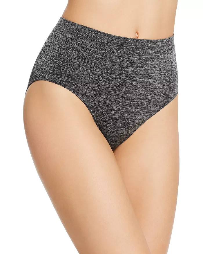 WACOAL 838175 Gray Black Shape Revelation Hourglass Shaping Brief Panty 3X NEW