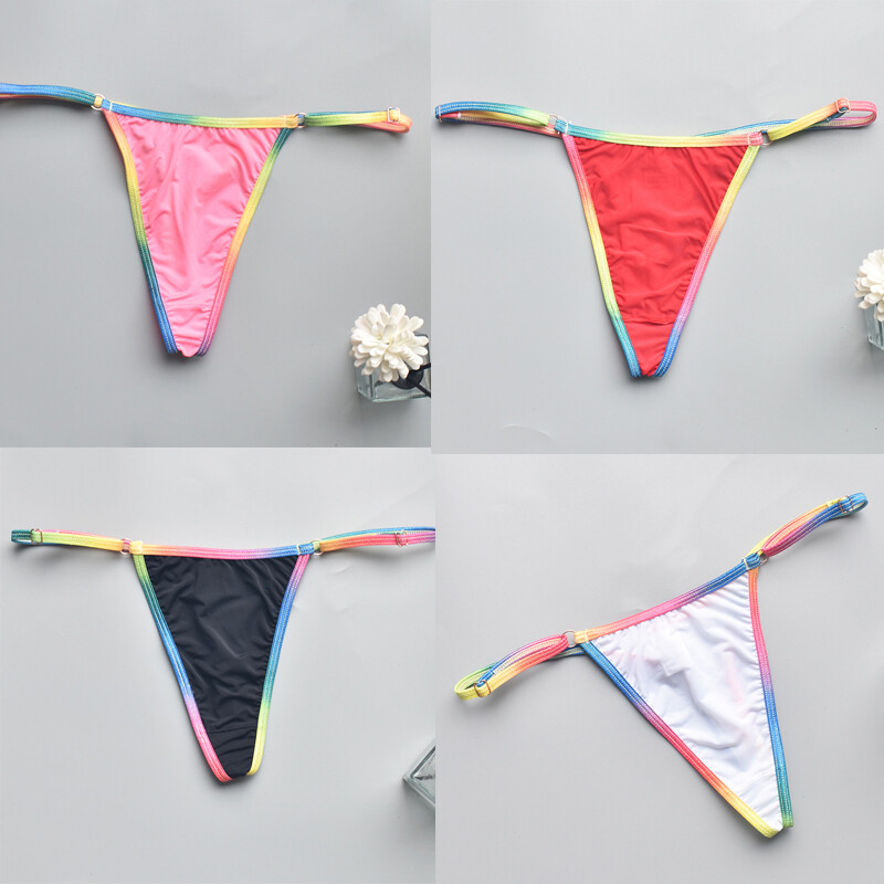 4 Pack Lot Sexy Womens G string Panties Thongs Bikini Ladies Lingeries Underwear