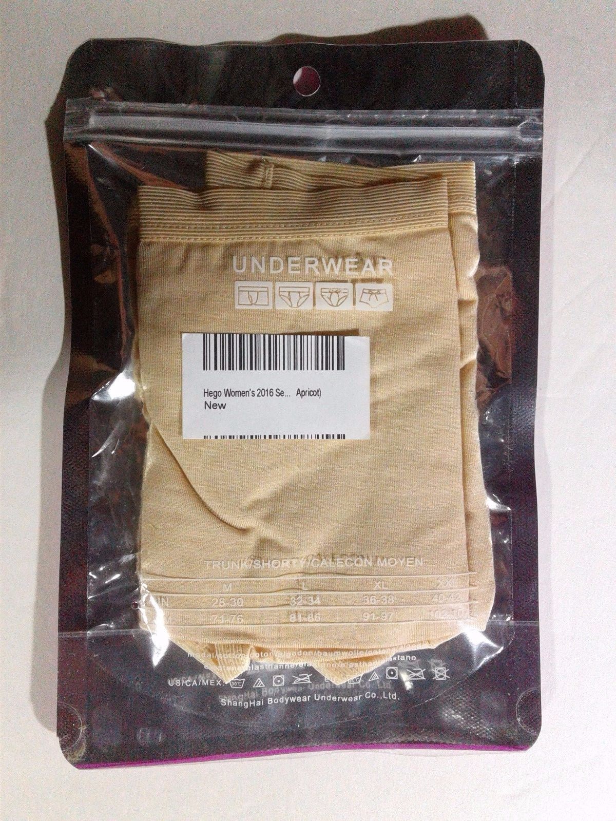 Cotton Panties Brief Hego Health & Comfortable Seamless NK008 Women’s Size M-XL