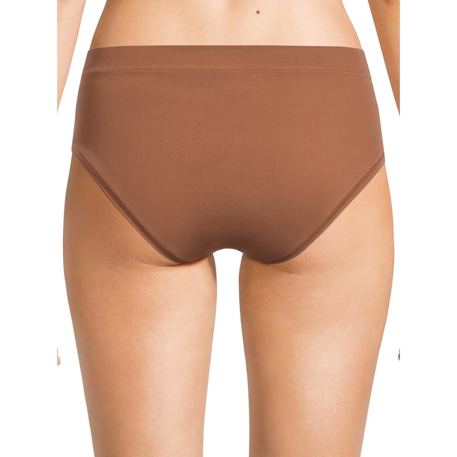 No Boundaries Women’s Micro Crossover Hipster Panties Size X-SMALL Brown Latte