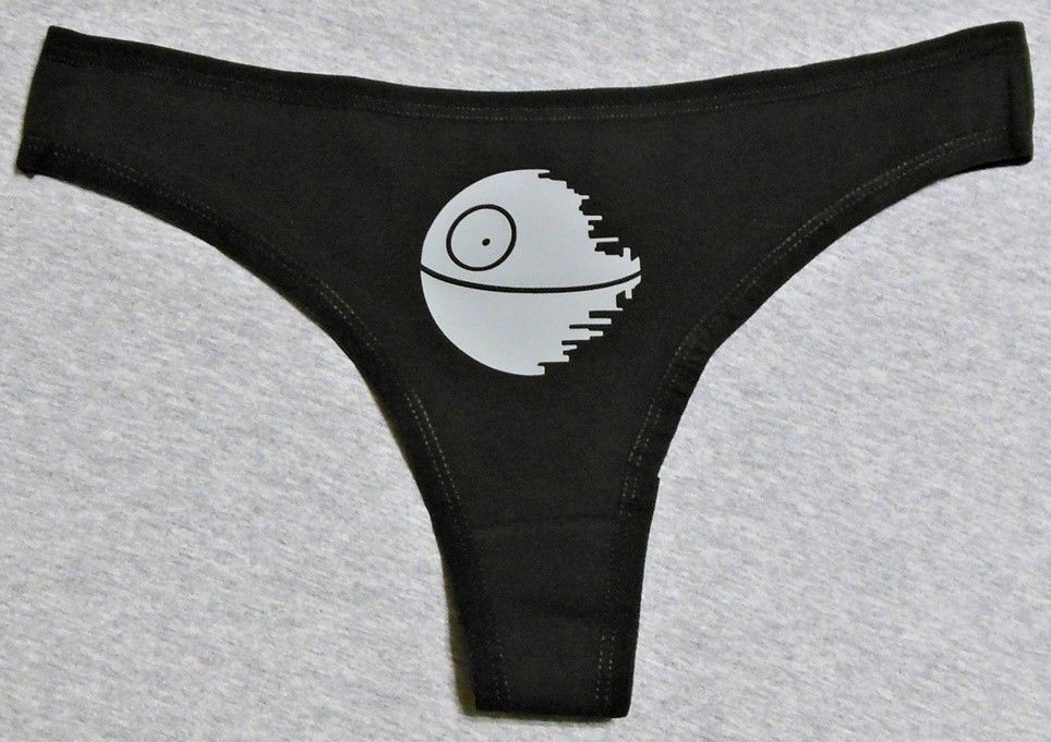 Sexy Star Wars May the Fourth 4th Cosplay Slut Logo Funny G-String Thong