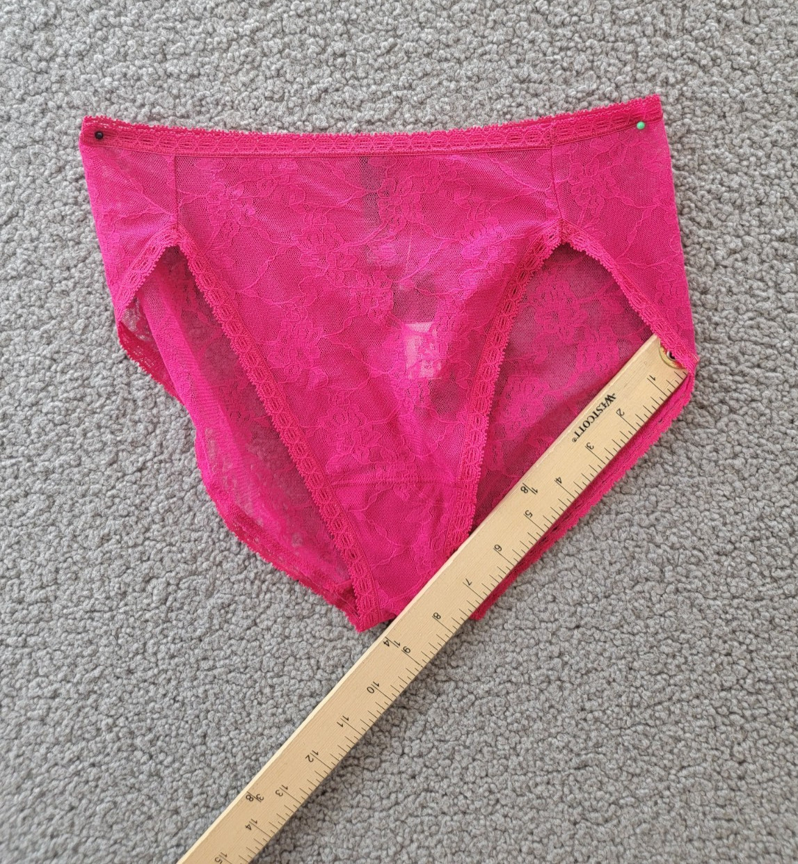 Natori Bliss Allure One Lace French Cut Panty Women’s One Size Primrose Pull On