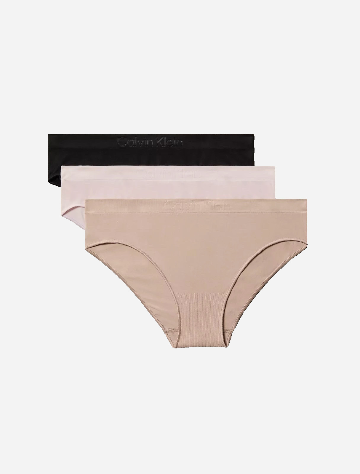 Calvin Klein Bonded Flex Seamless Mid Rise Bikini Panties Medium 3 Pack NEW