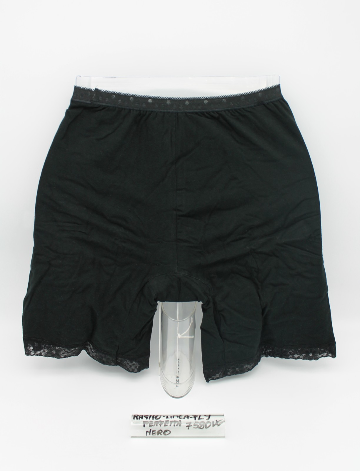 Set of 2x women’s long briefs, black perfect line (flay) 07580W spider