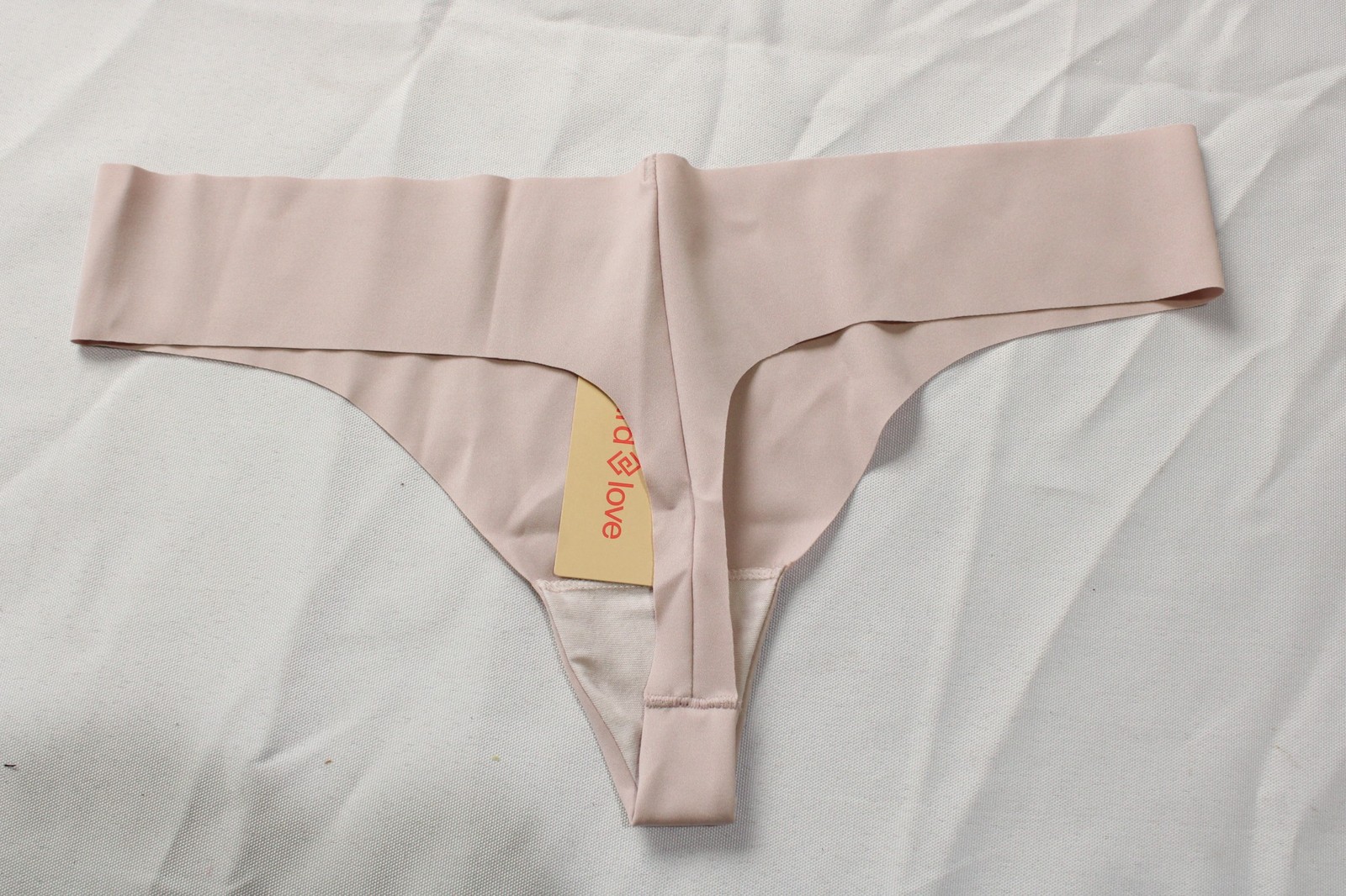 Third Love Women’s Mid-Rise No-Show Thong Panty JT8 Violet Ice Small NWT