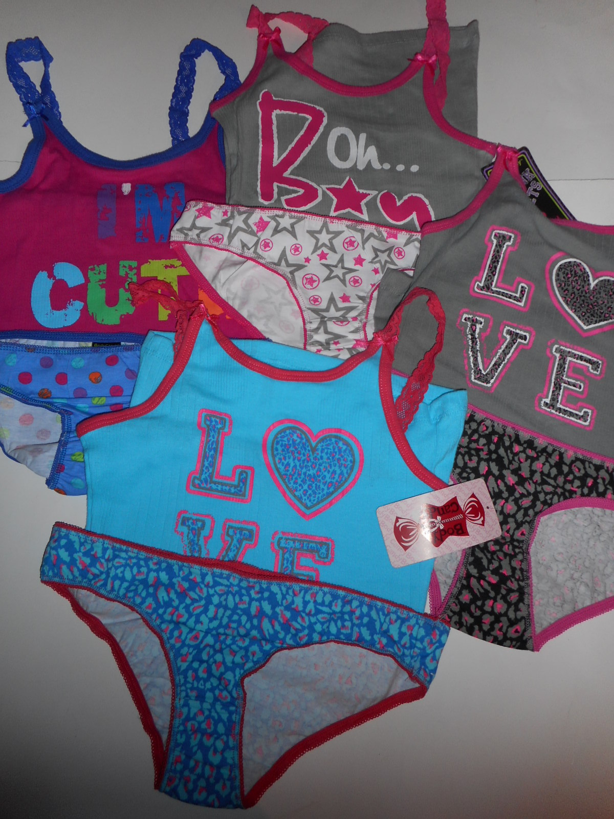 Body Candy Womens Cami Tank and Panty Pajama Set Various Sizes NWT