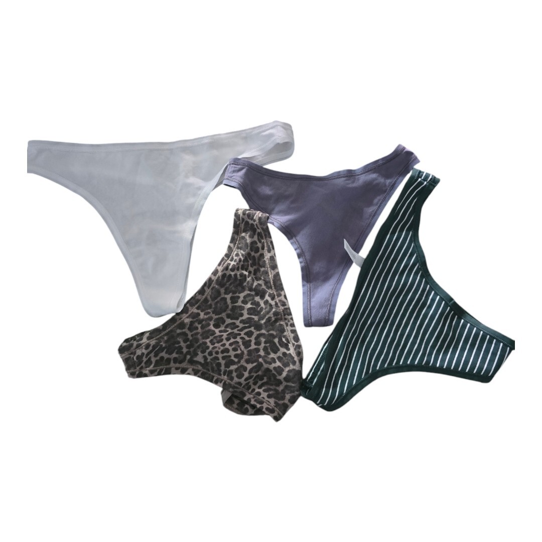 Gap Lots Of 4 Body Women Panties Thongs Mixed Colors 3M 1XS Stretch New