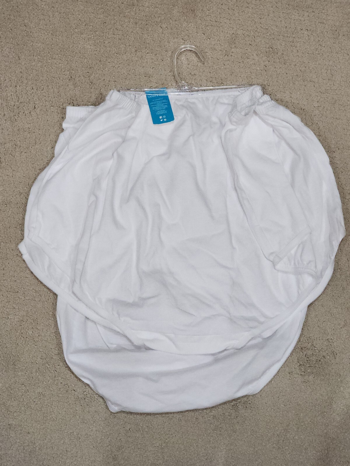 3 Pack Vanity Fair Perfectly Yours Classic Cotton Briefs Panties Size 10 / 3XL