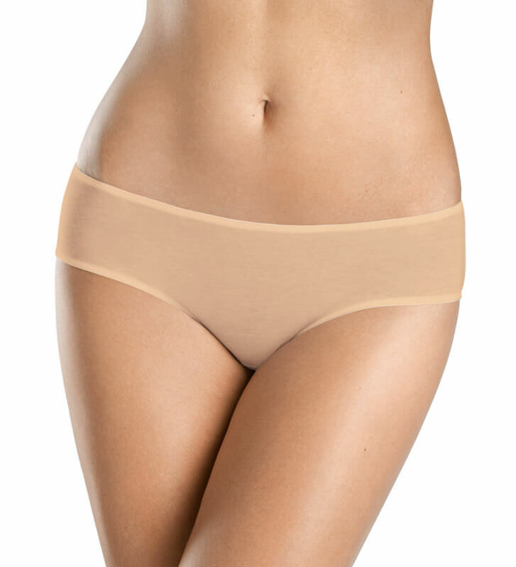Hanro L61222 Beige Ultralight Midi Brief Panty Women’s Size Small