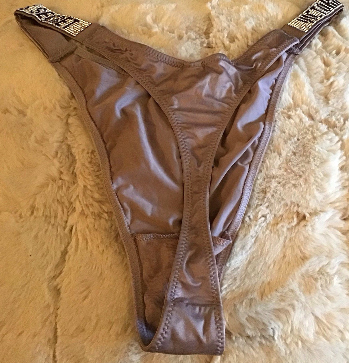 Victoria’s Secret Very Sexy Bombshell Rhinestone Thong Panty MED