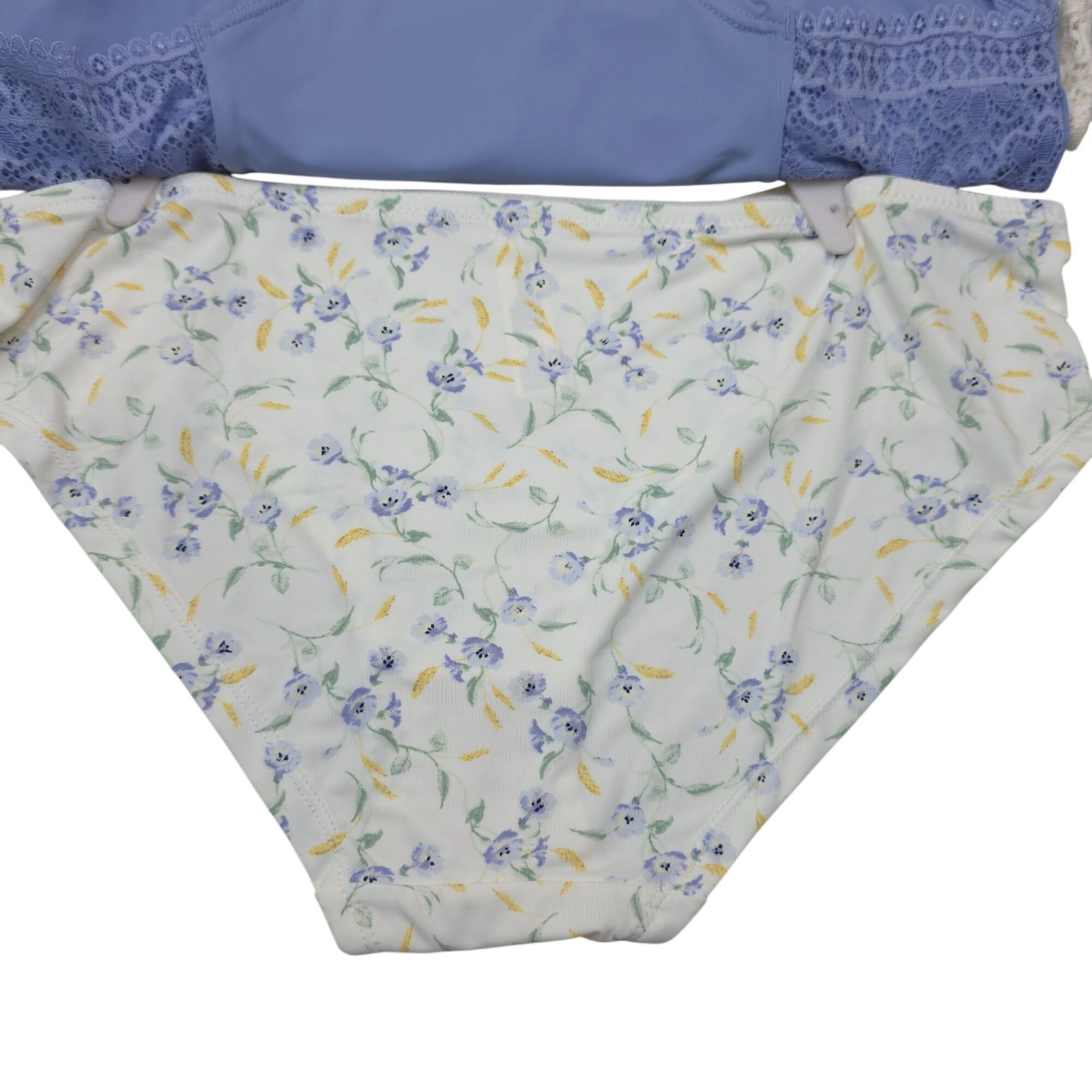 Laura Ashley Womens L 5-Pack Lace & Floral Bikini Panties Assorted Colors