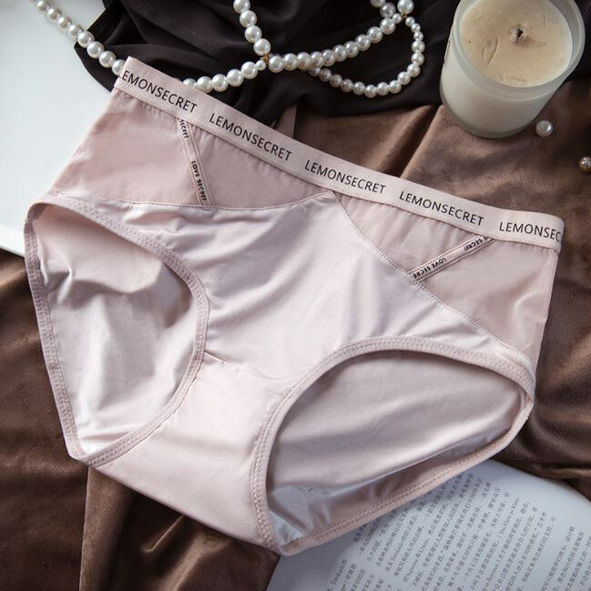 1/5 Pack Lot Women Sheer Satin Briefs Panties Silky Seamless Underwear Lingeries