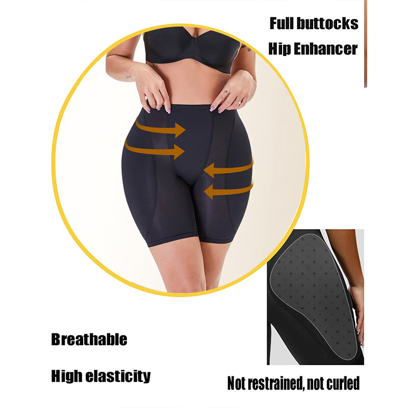 Hip Enhancer Padded Low Waist Panties Fake Ass Shaper Underpants Crossdresser US