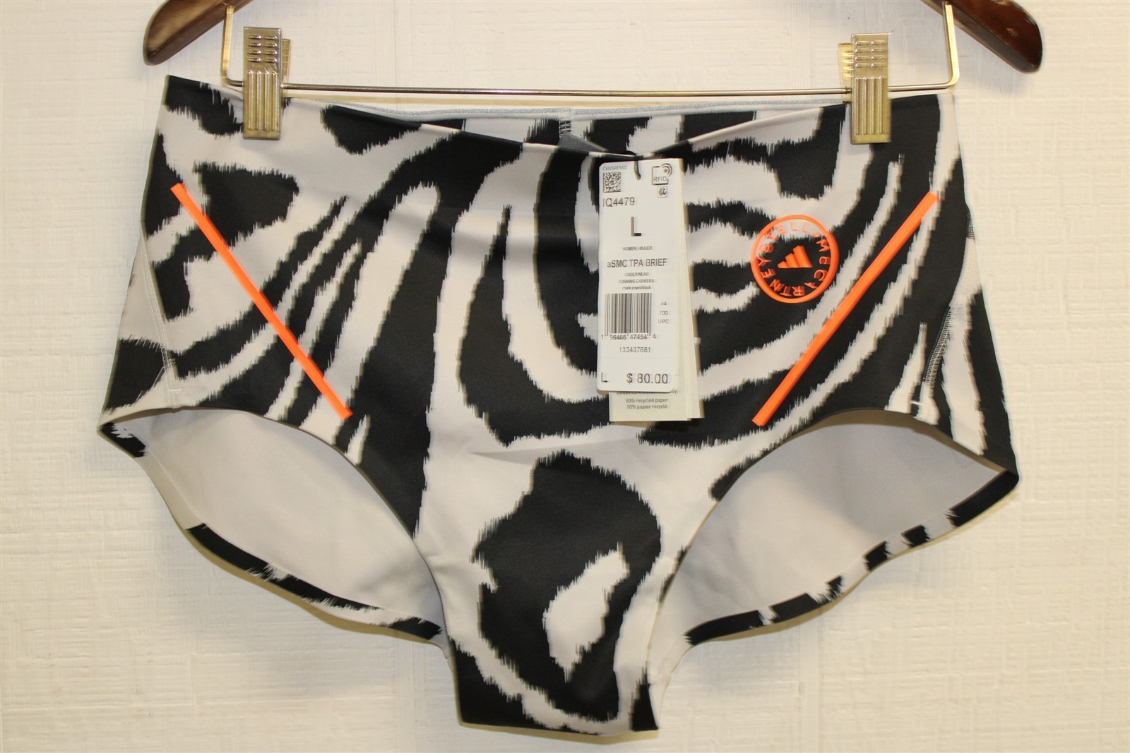 adidas Stella McCartney NEW Truepace Running Brief Womens Large Underwear IQ4479