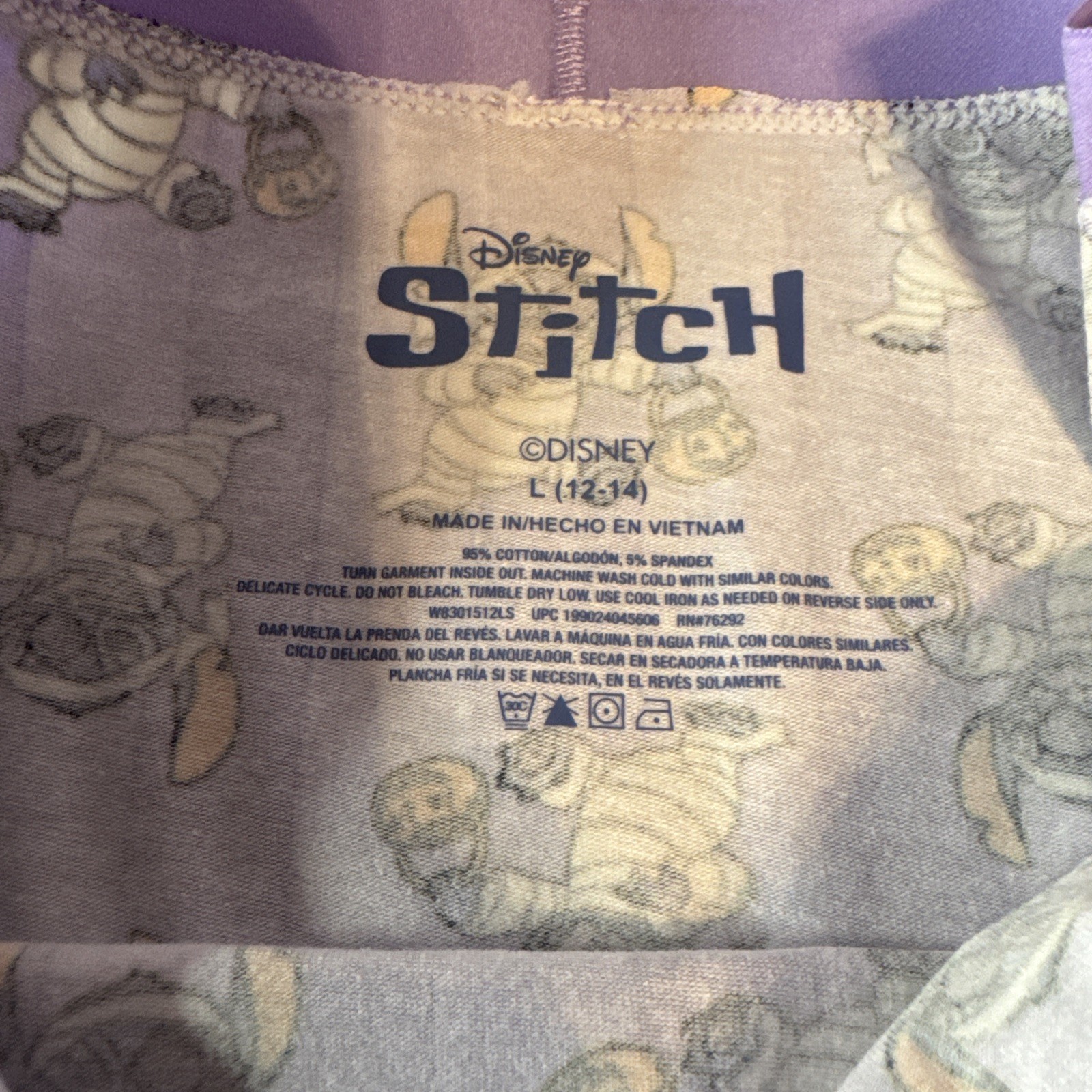 Disney Stitch Halloween 3 Pack Boyshort Panties Women’s Size L (12-14) NWT