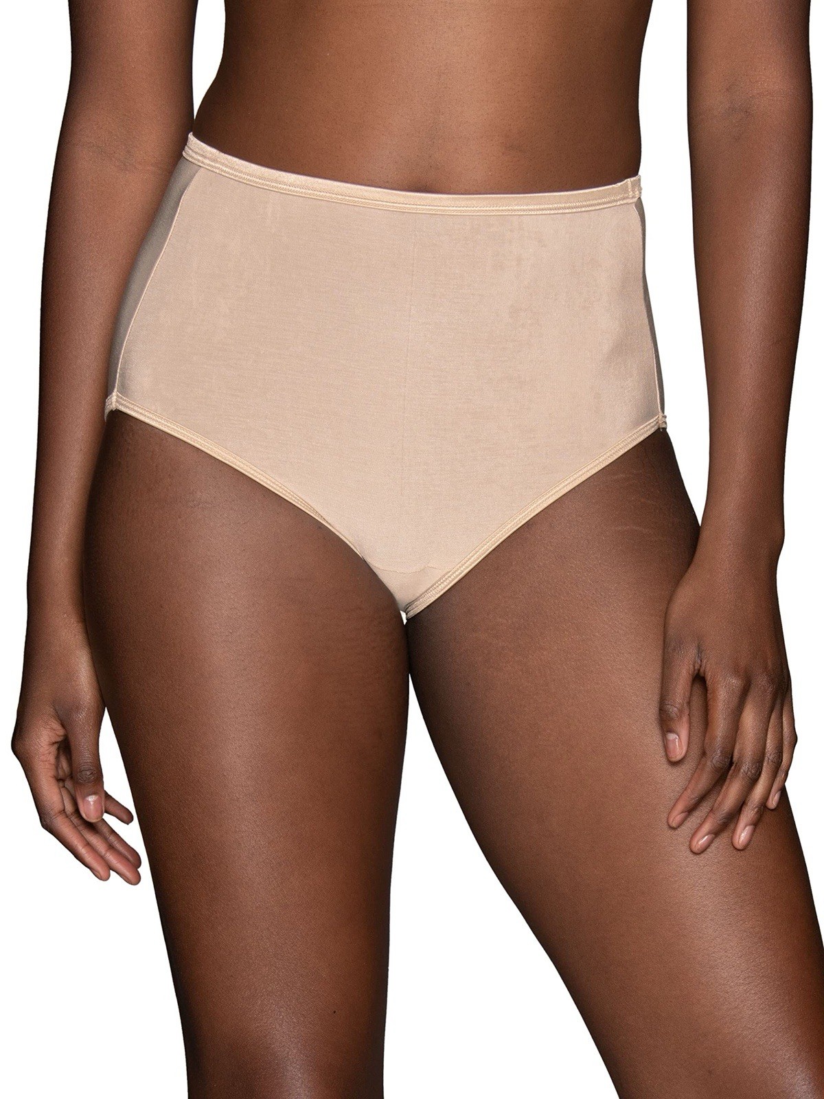 Vanity Fair Illumination Briefs Panties Women’s US Size 7/L Rose Beige NWOT
