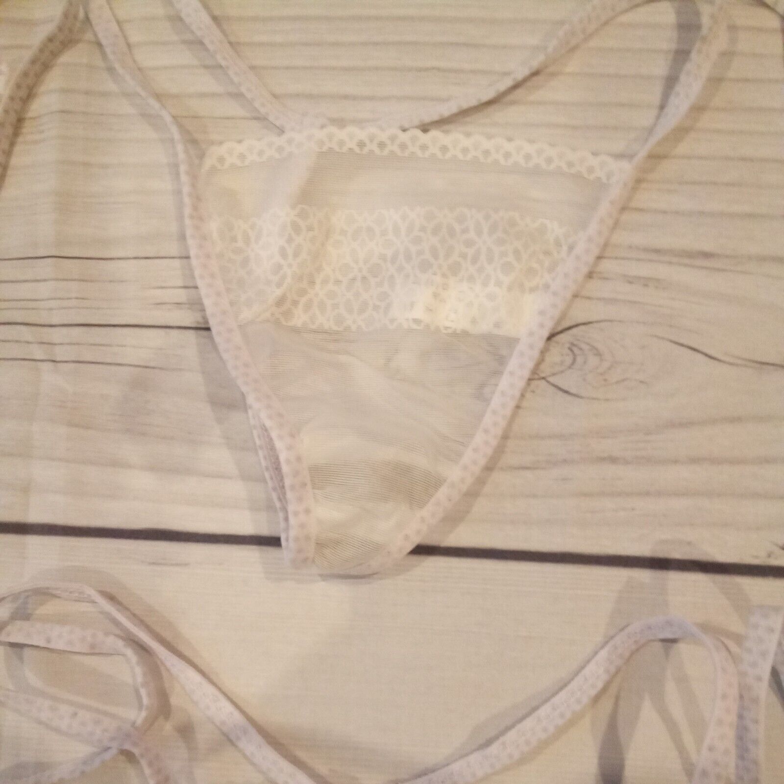 New Large Thongs with Lace