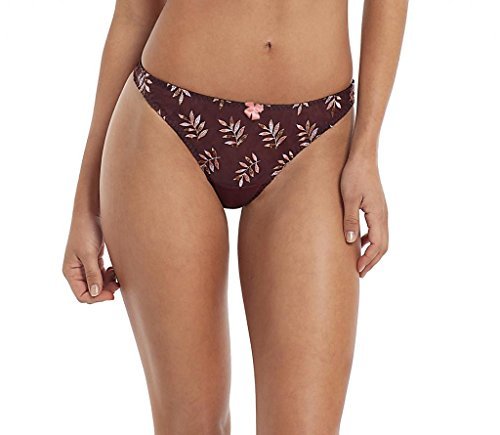 Panache Tango Women’s Ladies Embroidered Mesh Thong Panty Underwear MRSP $31