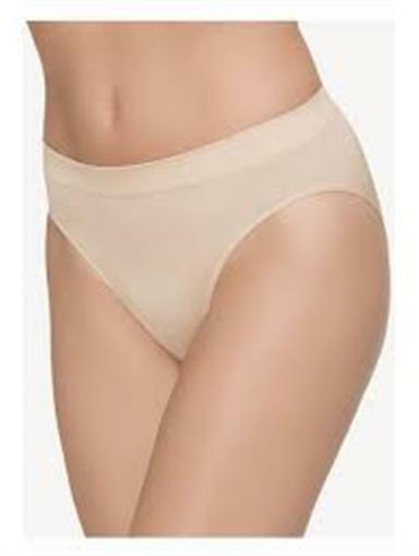 NEW Wacoal B Smooth Hi Cut Brief Panty 834175 Beige M 87202