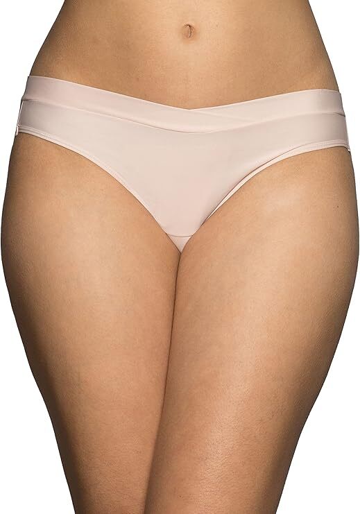 5 Prs Vanity Fair Beyond Comfort Silky Stretch Bikini 18291 Quartz 5-6-7-8