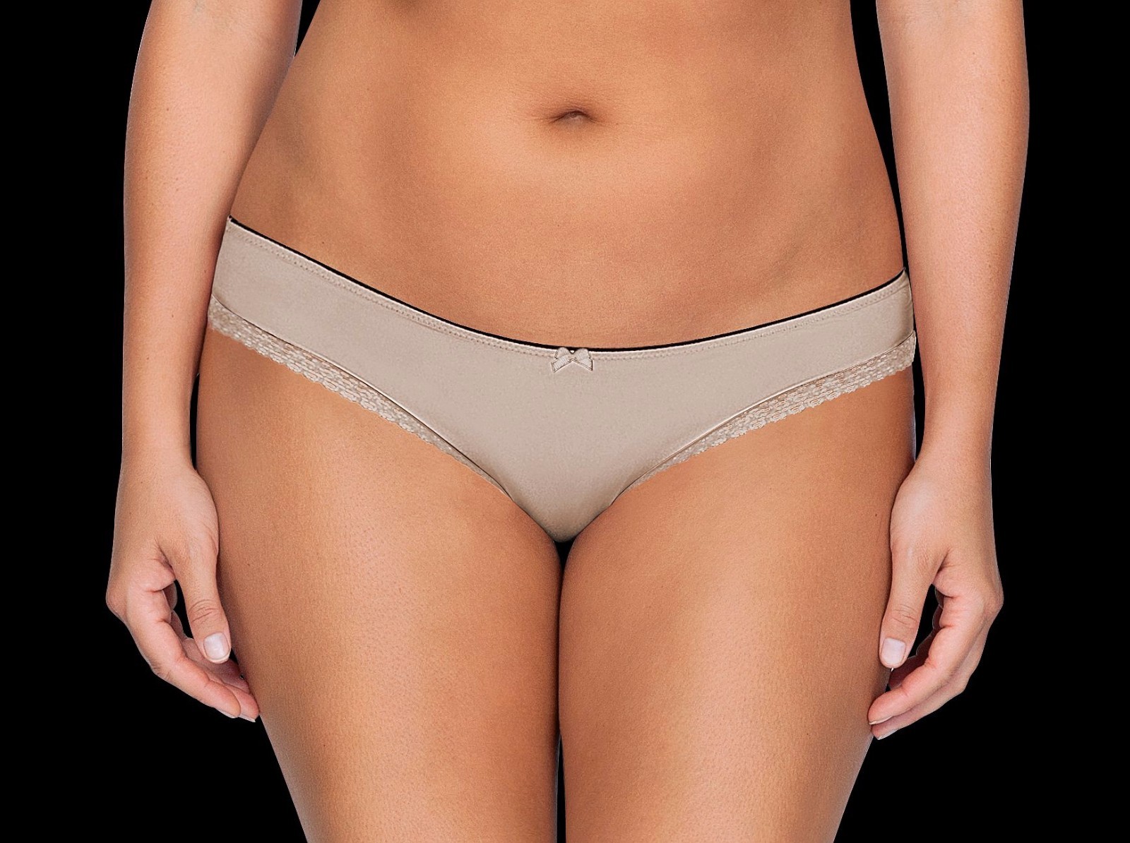 Parfait Panty So Lovely Low Rise Nylon Bikini S-4X Red Black Nude or Blue