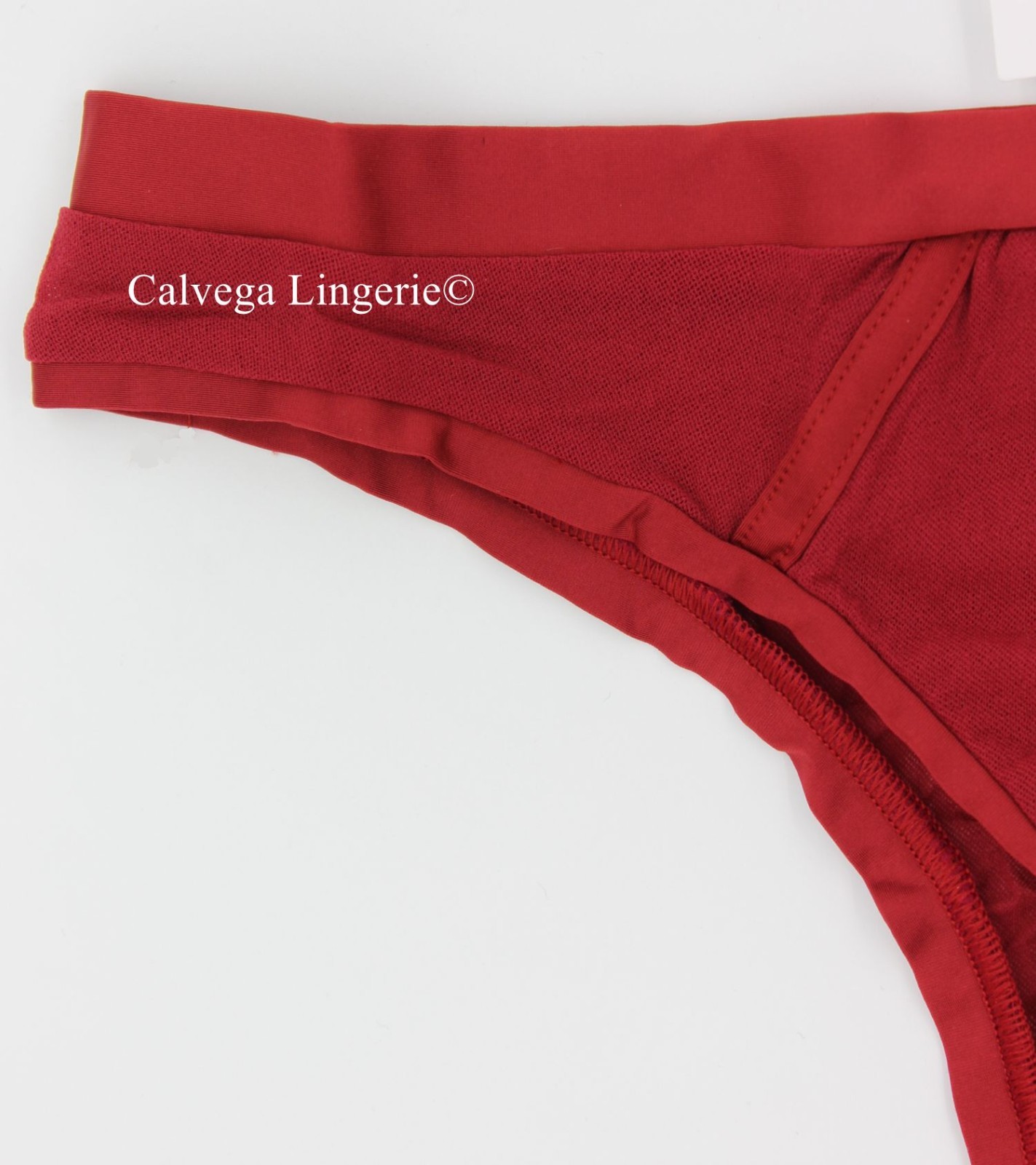 NWT COSABELLA VERON0511 “Verona” Low Rise Mesh Minikini, Tanga, Brick Red, Italy