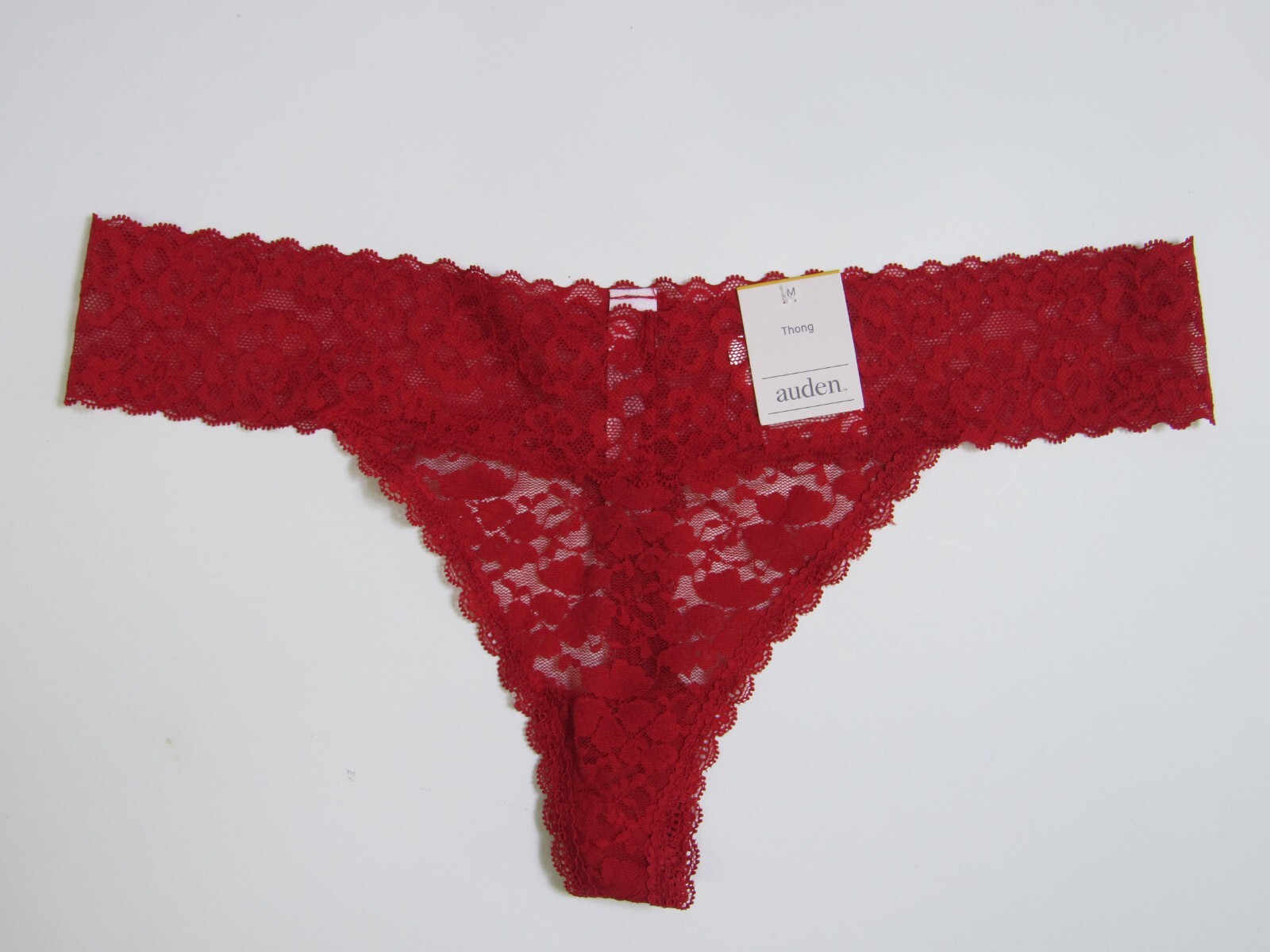 Auden Women’s Variety Thong 2 Pack Size Medium 8-10