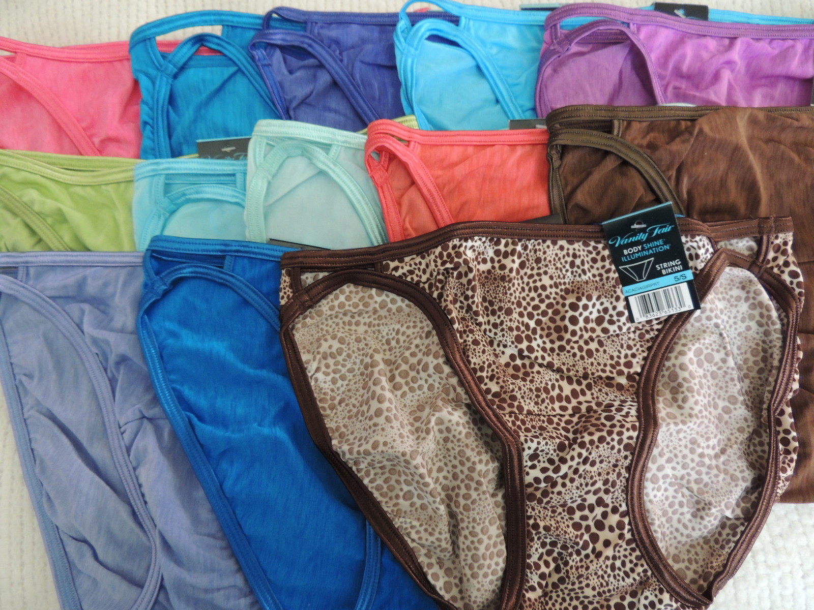 Vanity Fair Illumination Body Shine Bikini 18108 various colors and sizes