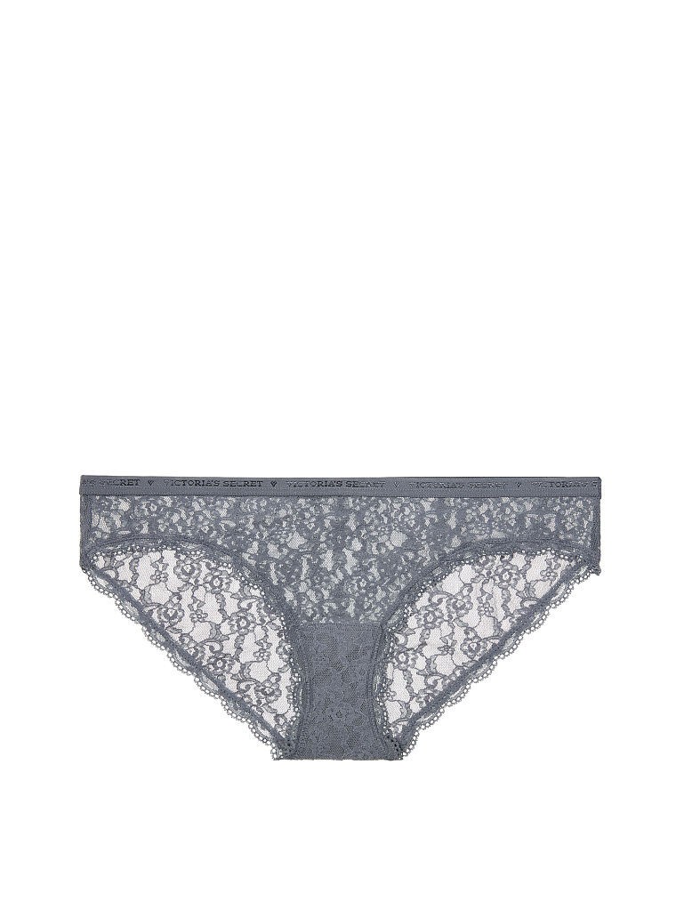 Victoria’s Secret Lace Bikini Panty Black Pearl
