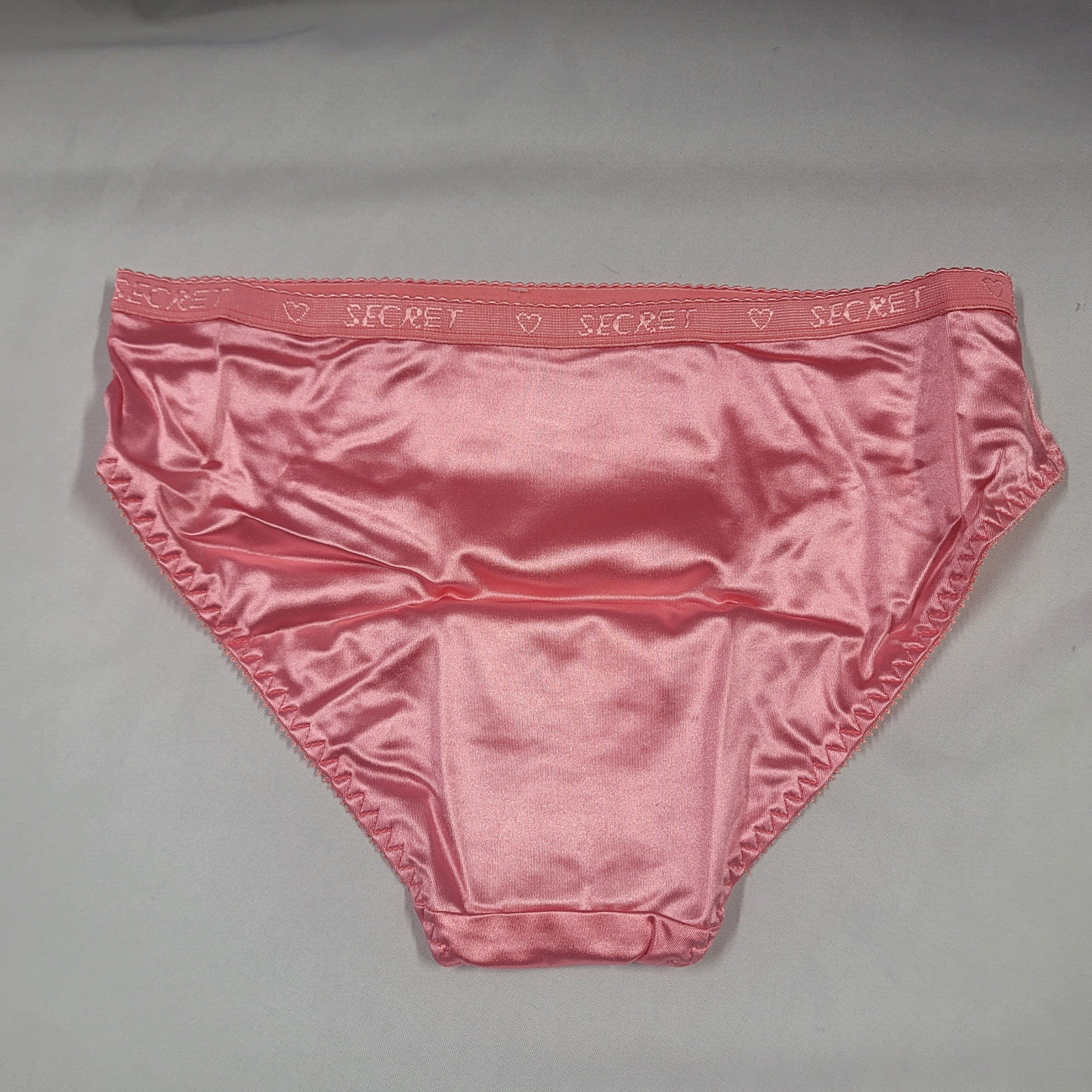 Emily Johnson Secret Second Skin Liquid Satin Shiny Panties Pink Sissy Glossy XL