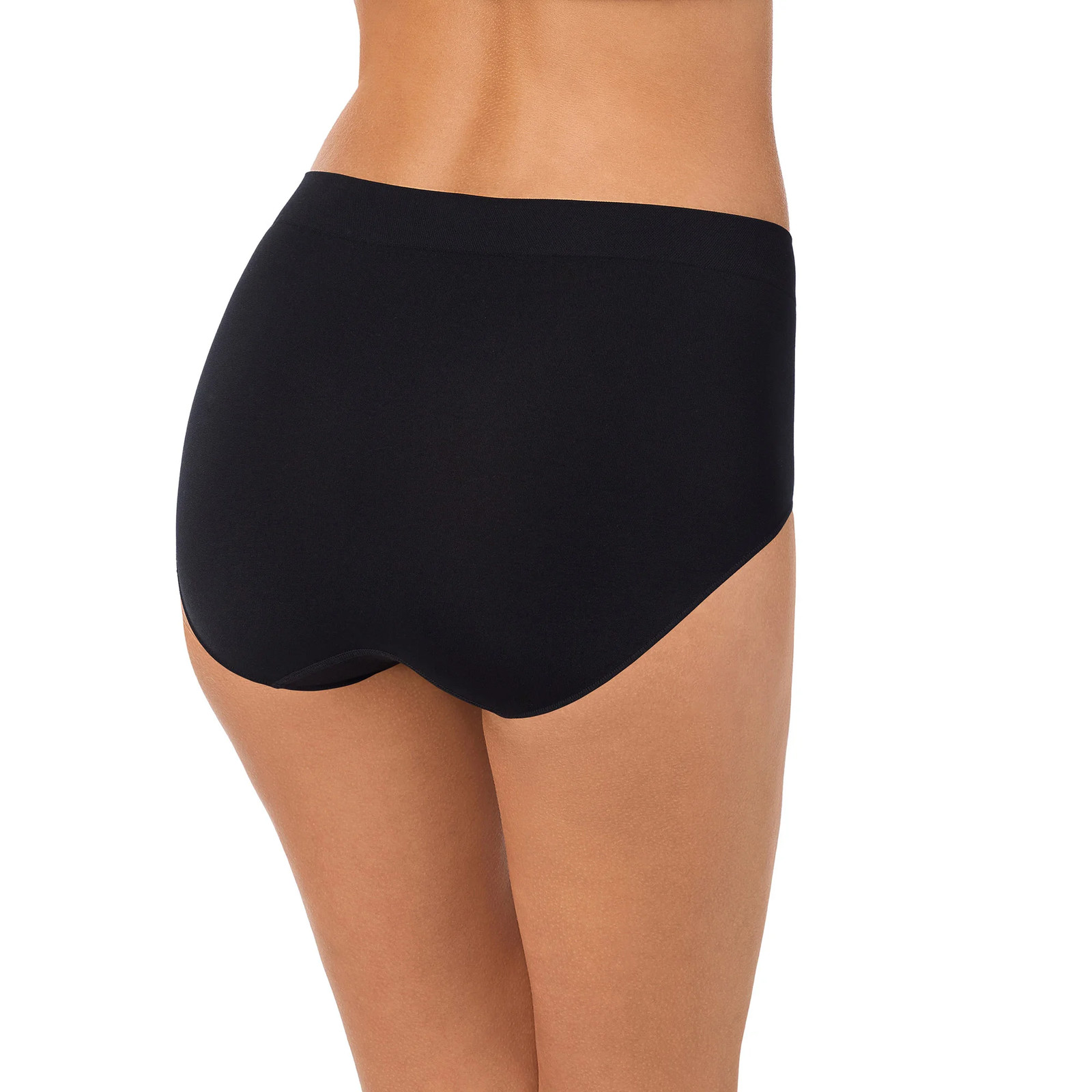 Carole Hochman Women’s Seamless Brief, 5-pack Full Coverage Soft Hand Feel