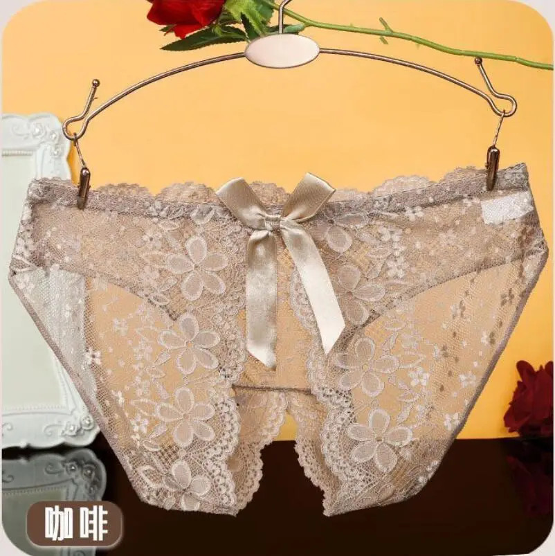 Hot Sale Lady Lace Intimate Sexy Woman Accessories Open Croch Panties