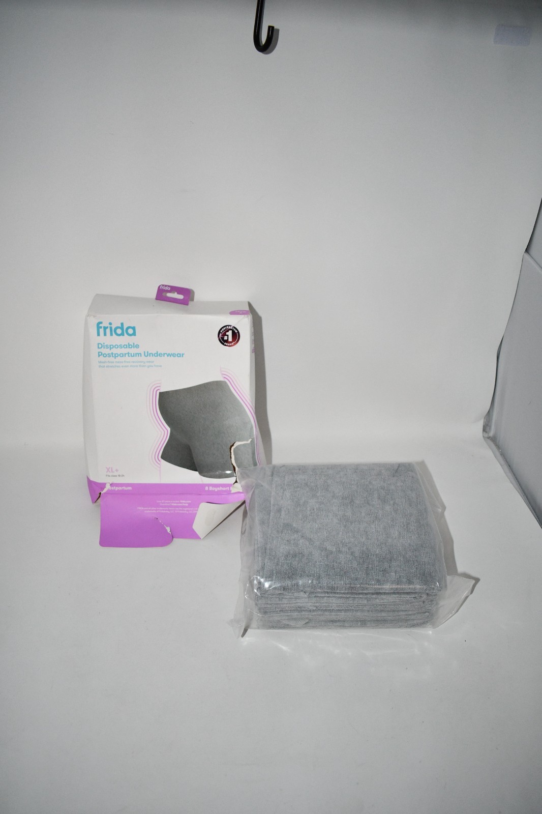 Frida Mom 8pc Postpartum Disposable Boyshort Underwear, XL, NWT