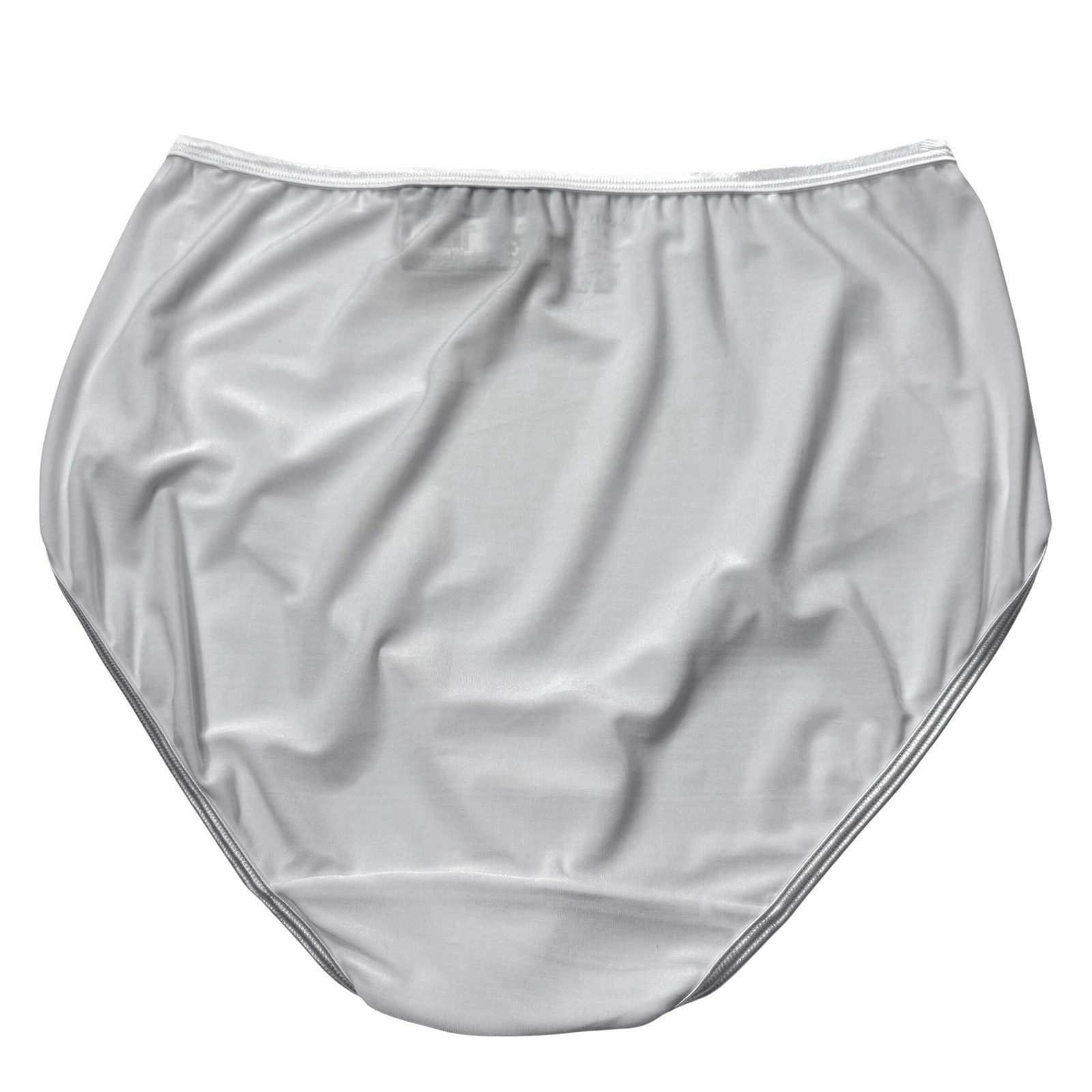 VANITY FAIR Lingerie Illumination Silky Soft Stretch Brief Panty White 9 2XL
