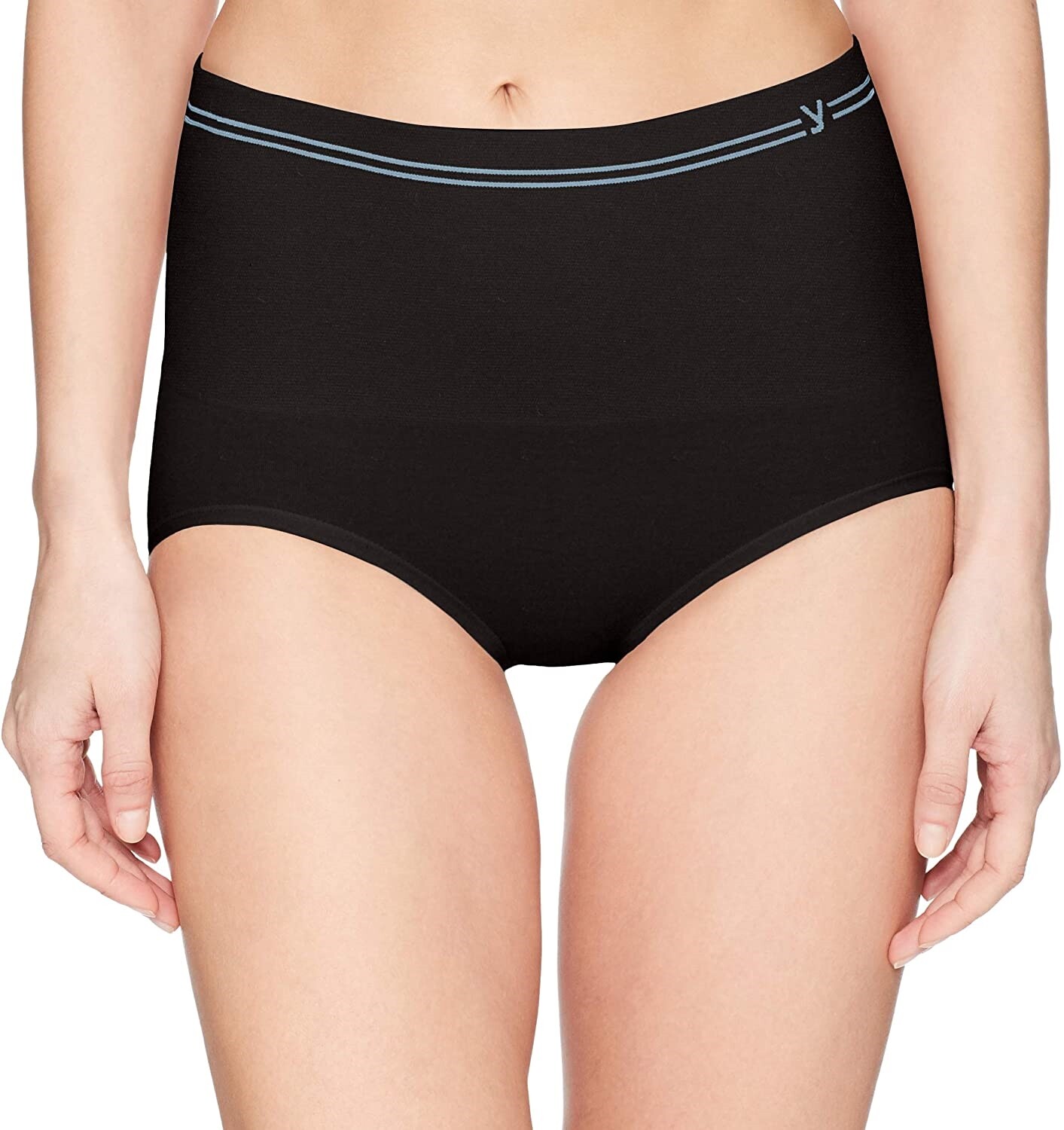 Yummie 252259 Women’s Cotton Seamless Shaping Brief Underwear Size M