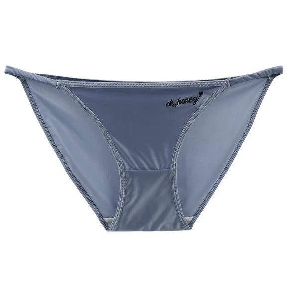 1/6 Pcs Lot Womens Sexy String Satin Bikini Panties Silky Briefs Underwear M/L