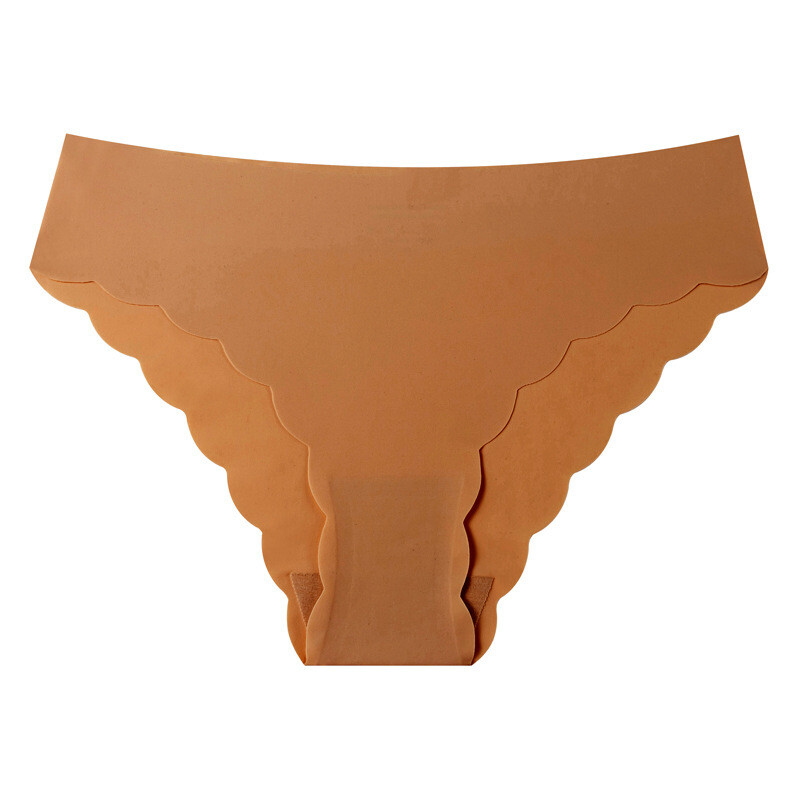 10-pack Women’s Seamless Underwear Sexy Hipster Wave Edge No Show Bikini Panties