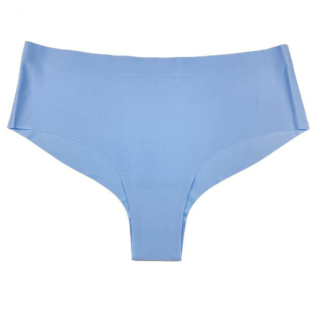 6 Packs Lot Sexy Womens Ice Silky Seamless Panties Thong G string Bikinis Briefs