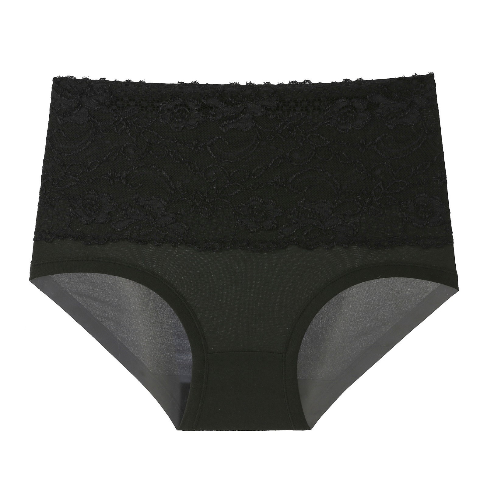 4 Pack Ladies Underwear High Waisted CottonLace Sexy Stretchy Knickers Plus Size