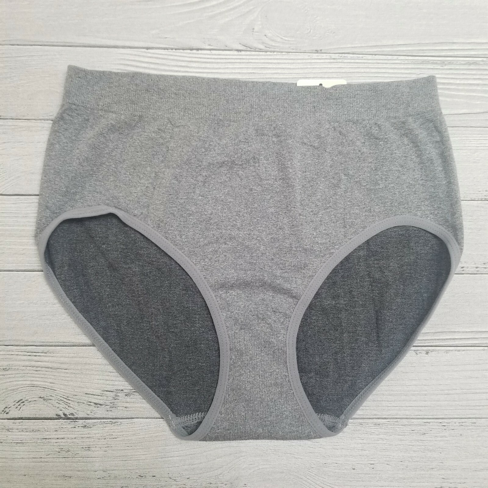 6 12 Pack Women Seamless High Rise Full Coverage Nylon Panty Underwear One Size