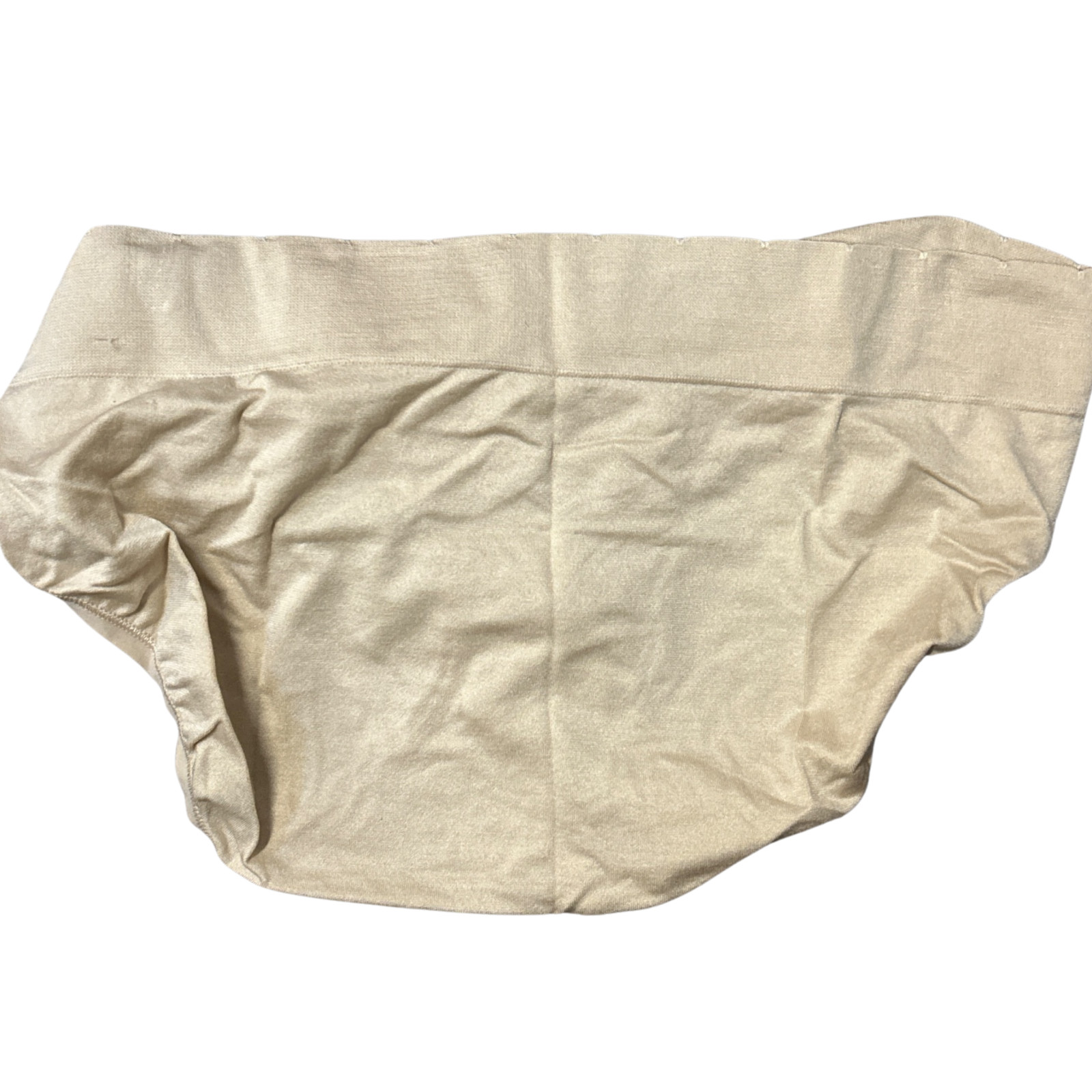 2Pack Vanity Fair No Pinch No Show Bikini Seamless Comfort Panties Size 7/L Nude