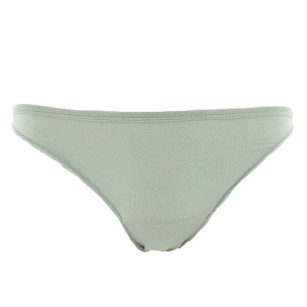 KICKEE 296279 Women’s Solid Bikini Brief, Aloe (Spring Sky – L)