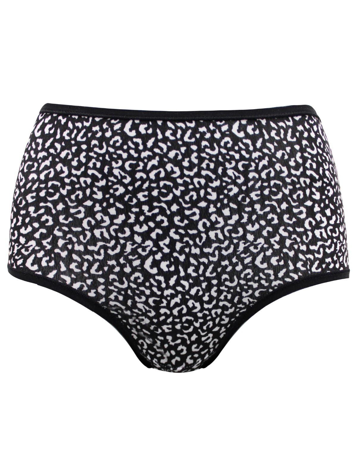 Bargain 5PC Pack of Animal print cotton rich midi briefs Size UK 10