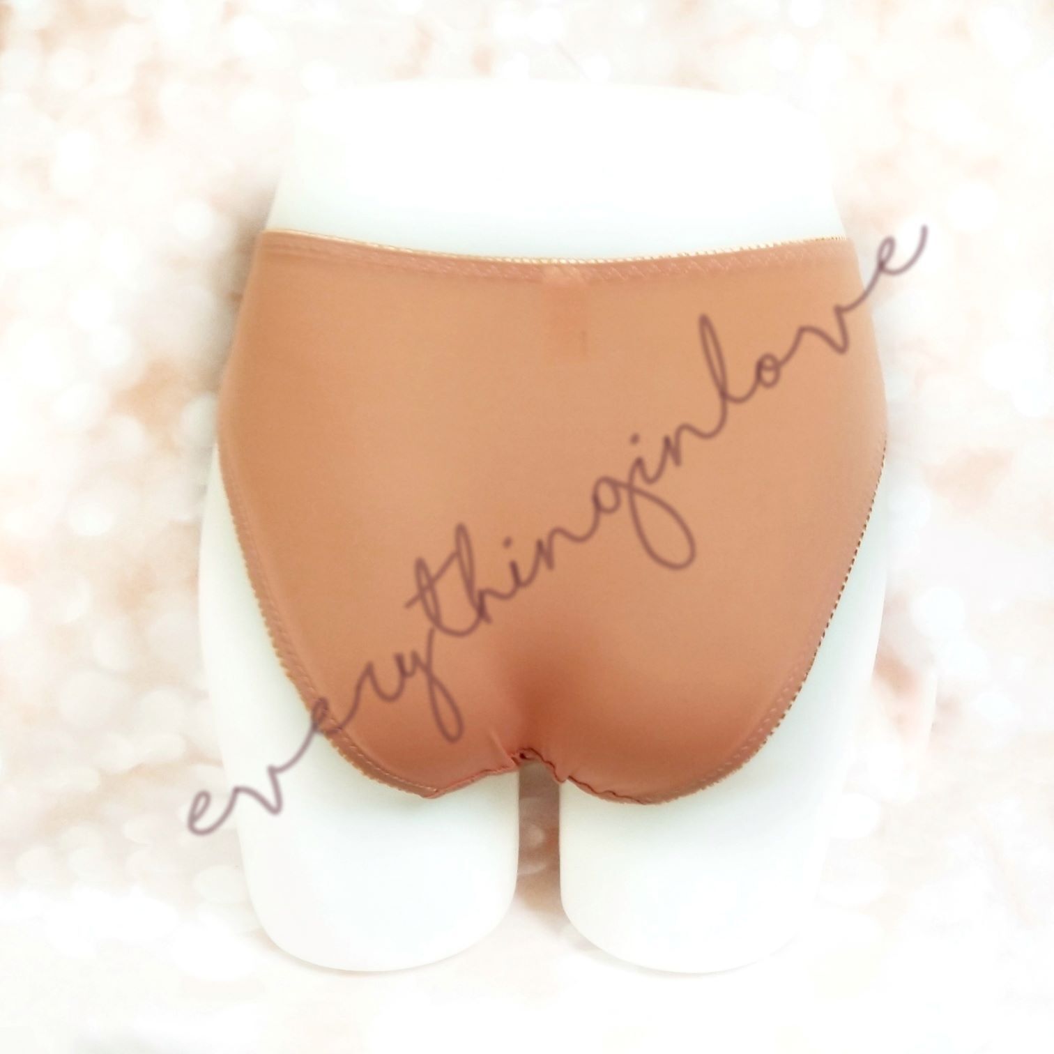Women High Cut Microfiber Light Tummy Control Full Seat Coverage Bikini panties