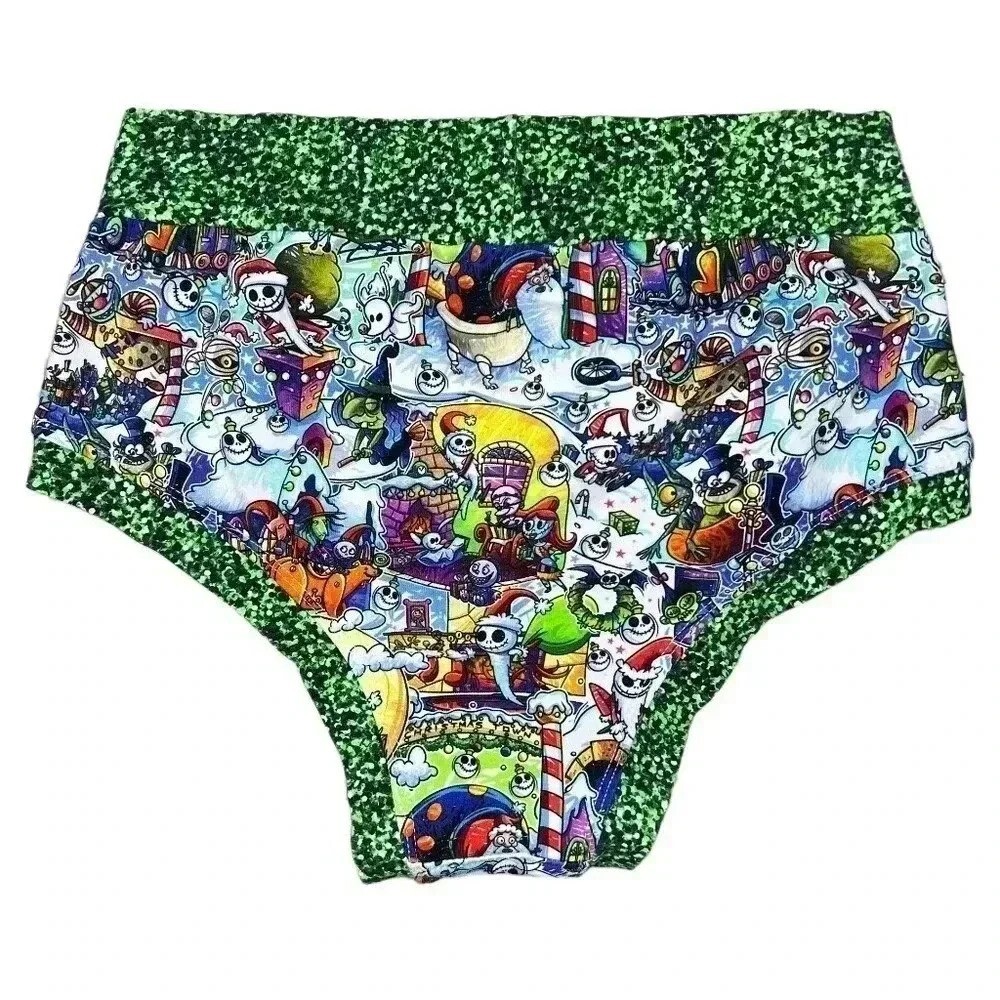 Handmade Disney Nightmare Before Christmas Undie – Jack Skellington Panty – XS